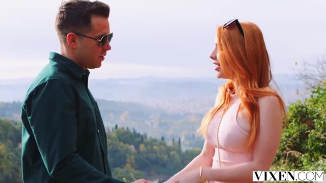 Bồ tóc đỏ cá tính xinh mút chuối nuốt tinh đĩ thỏa rên vang